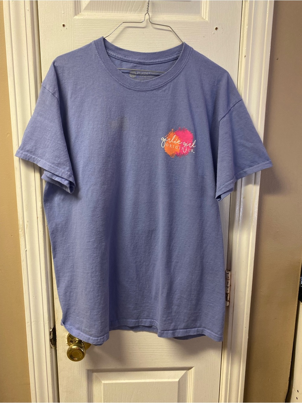 Girls Girl Originals Lavender Short-Sleeve Crewneck Tee